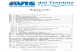 Regolamento - Avis Trentino · 2021. 1. 4. · Regolamento AVIS del Trentino equiparata Regionale pag. 3 di 48 Approvato all’Assemblea telematica del 10/10/2020 oneri sociali sono