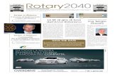 Rotary2040 · 2018. 5. 11. · Rotary2040 Allegato a Rotary Gennaio-Febbraio n. 1-2 2011. Registrazione Tribunale di Milano n. 89 dell’8/3/1986 Dir. Responsabile: Andrea Pernice