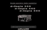 d-Copia 300 d-Copia 400 d-Copia 500 - 2019. 3. 18.آ  Guida operativa della copiatrice d-Copia 300 d-Copia