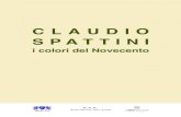 CLAUd I o S p A t t I NIclaudiospattini.com/wp-content/uploads/2017/09/CLAUDIO-S... · 2020. 2. 1. · Viviana Marai Spattini per l’attiva partecipazione nella realizzazione della