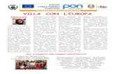 VILLA CON L’EUROPA...Il 20 Novembre 2010 nell’Aula Ma-gna della scuola “Giovanni XXIII” di Villa San Giovanni (RC), è stata com-memorata la “Giornata mondiale per i diritti