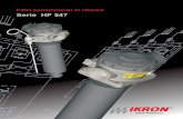 Ikron S.r.l. - Filtri semimmersi in ritorno Serie HF 547 · 2019. 7. 29. · HF 547 ICAT021-002 001 3 I valori della caduta di pressione sono direttamente pro-porzionali al peso specifico