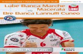 SETTIMA GIORNATA Serie A1 TIM Lube Banca Marche VS … match... · 2018. 10. 8. · 29 marzo, 5, 8, 11,15 aprile 2009 Semifinali 19, 22, 25, 28 aprile, 1 maggio 2009 Finale 4, 7,
