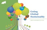 Going Global Sustainably...8.5 Entro il 2030, raggiungere la piena e produttiva occupazione e un lavoro dignitoso per tutte le donne e gli uomini, anche per i giovani e le persone