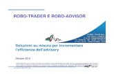 ROBO-TRADER E ROBO-ADVISORenricomalverti.com/wp-content/uploads/2015/10/Cybertrade... · 2020. 11. 17. · Un buon risultato di trading nasce da tanti elementi, quali l’algoritmo