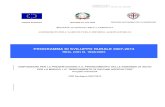 PROGRAMMA DI SVILUPPO RURALE 2007-2013 - Regione ......• Programma di Sviluppo Rurale 2007/2013 della Regione Sardegna (di seguito PSR 2007/2013) approvato con Decisione della Commissione