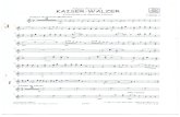 Johann Strauss Jr. KAISER-WALZER Trascrizione di Roberto … Aggiornamenti/KAISER... · 2015. 9. 7. · 80 90 98 112 130 137 147 153 flauti Tempo I Più veloce 161 171 137602