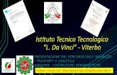 Istituto Tecnico Tecnologico “L. Da Vinci” - Viterbotrasportilogistica.ittvt.edu.it/PDF/presentazione 2021.pdf · • Prova a vuoto di una dinamo • Rilievo della caratteristica