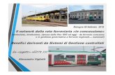 Il network della rete ferroviaria «in concessione» Convegno CIFI...- Piemonte. Ferrovia Domodossola - Confine Svizzero 22,73 milioni e Ferrovia Torino Ceres 15,78 milioni - Puglia.