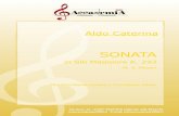 SONATA 2020. 6. 1.آ  Aldo Caterina SONATA Per Trombone tenore e Trombone basso W. A. Mozart in Sib Maggiore