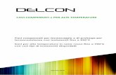 Delcon - CAVI COMPENSATI e PER ALTE TEMPERATURE · 2018. 12. 20. · 0131 445605/43181 delcon@delcon-it.com CAVI PER ALTA TEMPERATURA isolati in gomma silicone FG4 Dati tecnici: Tensione