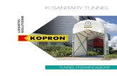 Kopron Logistic Solutions per il settore ospedaliero · 2020. 9. 4. · Kopron Sanitary Tunnel è un percorso guidato di sanificazione e igienizzazione per persone o oggetti. Un processo