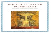 RIVISTA DI STUDI POMPEIANI · 2021. 1. 9. · PIER GIOVANNI GUZZO Intorno all'"esquisse" di Latapie L'"esquisse du Plan de Pompeii faite de mémoire pour dormer une idée des po-sitions