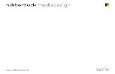 rubberduck mediadesign · 2016. 7. 12. · w.rruwb.edcrubedbucek rubberduck mediadesign è molto di più di un service editoriale che, a una componente tecnica di ele- vata qualità,