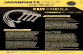 CAVI CANDELA - Japko · 2017. 11. 9. · nissan primera (p10) 2.0 132103 22440-99b05 nissan micra ii (k11) 1.0 i 16v nissan micra ii (k11) 1.3 i 16v 1. serie cavi candela/ignition