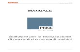 MANUALE - Gewiss Digital Experience€¦ · Il programma GWPRICE permette di realizzare preventivi come Elenchi Articoli (costi materiale) o come Computi Metrici (costi materiale