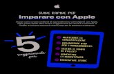 GUIDE RAPIDE PER Imparare con Apple · PDF file 2020. 11. 20. · Imparare con Apple GUIDE RAPIDE PER Scopri come creare ambienti di apprendimento coinvolgenti con Apple. Ogni guida