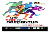 TOR DE GARGANTUA - Atleticando · 2019. 5. 8. · 1 La Pro Loco di Gressan organizza per SABATO 18 MAGGIO 2019 il 43° TOR DE GARGANTUA, gara podistica di Km. 10 misto, (gara appro-vata