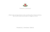 Padova, ottobre 2015...1.2.Ambito di applicazione del manuale 1.3.Definizioni e norme di riferimento 1.4.Aree organizzative omogenee (AOO), Unità Organizzative Responsabili (UOR)