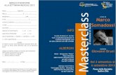 FEDERAZIONECORPI DITRENTO 2 - 6 settembre 2013 Masterclass · 2013. 6. 20. · Strumentazione per Banda con il Maestro Daniele Carnevali presso il conservatorio di Trento e nel 2012
