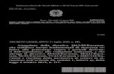 GAZZETTA UFFICIALE...Supplemento ordinario alla Gazzetta Ufficiale n. 201 del 12 agosto 2020 - Serie generale Spediz. abb. post. - art. 1, comma 1 Legge 27-02-2004, n. 46 - Filiale