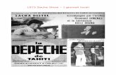 1973 Sacha Show – I giornali locali - Brutos · 2015. 8. 15. · la depech la depeche de la oetahm la de la depech -a depeche de la zpeche oepeche administrafi0Ìt28155 , depe la
