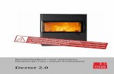 Dexter 2 - Austroflamm · 2019. 11. 12. · Dexter 2 deutsch Verbrennungsluft Als Betreiber müssen Sie für ausreichende Verbrennungsluft sorgen. Bei abgedichteten Fenstern und Türen