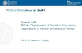 PLS di Statistica @ UniFI...I Introduzione alla statistica (8-10h) I Analisi dati I Slides I Convegno ﬁnale I I 2018: 3 classi, 74 studenti, 32h (2017: 1 classe, 24 studenti, 12h)