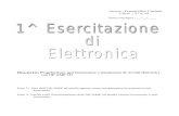 Alunno : Lamacchia Cosimo · Web view2009/12/01  · Oggetto: Progettazione, sperimentazione e simulazione di circuiti elettronici con OP-AMP 741 Fase 1: Uso dell’OP-AMP ad anello