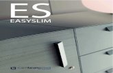 ES...Il sistema di contenitori metallici EasySlim realizza librerie modulari sfruttando tre dimensioni di base: 45, 60 e 90 cm e ben sei altezze: 86 cm, 126 cm, 166 cm, 207 cm, 247