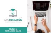 Brochure presentazione corsi - EuroFormation Corsi di ......Ricerca, organizzazione e gestione dei corsi di alta formazione nel settore di tutte le libere professioni. Studio e ricerca