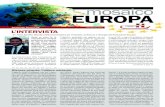 mosaico EUROPA · 2021. 2. 26. · mosaico Newsletter Numero 04 26 febbraio 2021 EUROPA (continua a pag. 2) L'obiettivo principale del rapporto da me redatto è quindi stato quello
