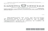 GAZZETTA UFFICIALE - FondiWelfare...GAZZETTA UFFICIALE DELLA REPUBBLICA ITALIANA P ARTE PRIMA SI PUBBLICA TUTTI I GIORNI NON FESTIVI Spediz. abb. post. 45% - art. 2, comma 20/b L egge