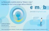 La filiera della mobilità elettrica Made in Italy imprese ......3. Analizzare la distribuzione dei cluster manifatturieri e di servizi a livello territoriale e le loro dinamiche 4.
