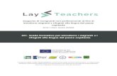 IO1. Guida formativa per introdurre i migranti e i rifugiati alla …layteachers.eu/wp-content/uploads/2020/11/LAY-TEACHERS... · 2020. 11. 9. · LBP (ES) Asociación La Bien Pagá