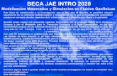 BECA JAE INTRO 2020 - ICMATeuler.icmat.es/~ana/JAEintro2020.pdf · 2020. 3. 10. · BECA JAE INTRO 2020. BECA JAE INTRO 2020. Modelizacion Matematica y Simulacion en Fluidos Geofisicos.