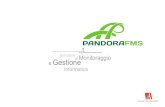 Soluzione Monitoraggio Gestione di e - d'Arco Italia · Pandora FMS copre tutte le esigenze di monitoraggio con un singolo software. Gestisci la gestione di parchi IT enormi e altamente