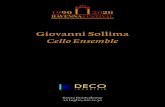 Giovanni Sollima Cello Ensemble - Ravenna Festival · PDF file Cello Ensemble con la partecipazione straordinaria di Enrico Melozzi ... 8 Conversando con Giovanni Sollima È difficile
