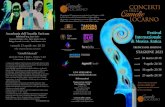 Festival flauto dolce Internazionale · 2021. 3. 18. · “Le Sonate di J.S. Bach” venerdì 9 aprile ore 20.30 Sala Sopracenerina Locarno Marcello Gatti, flauto traversiere Francesco