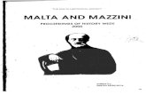 MALTA AND MAZZINI · 2018. 5. 19. · nel Risorgimento italiano 157 Sergio Portelli Il Giurnal Malti (1864-1866): un esempio di forte polemica anti-garibaldina 165 Arnold Cassola