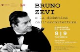 SAPIENZA UNIVERSITÀ DI ROMA DIPARTIMENTO B DI ARCHITETTURA E ... - Bruno Zevi … · 2018. 10. 29. · DISEGNO E RESTAURO DELL'ARCHITETTIJRA UNO 819 dell' didattica architettura