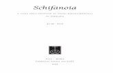 Schifanoia - CORE · 2020. 4. 29. · Rudolf Wittkover, i Principi architettonici del-l’età dell’umanesimo, il dibattito sulle proporzioni in Europa e negli Stati Uniti (1949-1975)