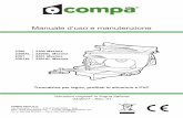 Manuale d’uso e manutenzioneManuale d’us COMPA TECH S.r.l. Web: compasawcom - E-mail: infocompasawcom Tel (+39) 059 527887 - Fax (+39) 059527889 - 2 - INFORMAZIONI GENERALI SUL