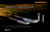 SENSORI DI PROSSIMITÀ E2B - Minetticatalog.minetti.com/Portals/0/pdf/Omron/OMRON_Sensori...5 Prossimità Omron µPROX E2E • Dimensioni miniaturizzate: diametri di 3, 4 e 6,5 mm