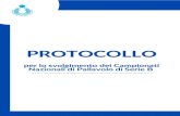 PROTOCOLLO - Federvolley · 2014. 12. 11. · La Federazione Italiana Pallavolo, ha emanato il seguente protocollo per permettere la ripartenza dell’attività PALLAVOLO di Serie