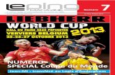 NUMERO SPECIAL Coupe du Monde - Tennis2table.com · 2021. 4. 30. · L'autre grande nouvelle a été l'annonce officielle de la venue de la "Liebherr world cup 2013" à Verviers.