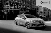 Nuova Renault CLIO...pronto soccorso) 77 11 780 759 31.00 Antieffrazione e sorveglianza Allarme P. 19 n. 2 82 01 719 566 199.00 365.00 Allarme per veicoli non predisposti 82 01 719