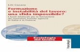 Formazione e instabilità del lavoro - FrancoAngeli · 2014. 7. 10. · dell’Associazione per gli studi internazionali e comparati sul diritto del lavoro e le relazioni industriali