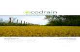 pavimentazioni drenanti ecosostenibiliecodrainsrl.com/download/brochure_ecodrain.pdf · 2020. 9. 11. · pavimentazioni drenanti ecosostenibili Ecodrain s.r.l. P.IVA e C.F.: 04238040168
