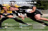  · 2018. 9. 24. · Novembre 2008 Magazine della Banca Farnese Rugby Lyons Via Rigolli, 68 - 29100 PC - 0523.594222 - rugbylyons@libero.it - Aperto dal lunedì al venerdì 17, 00